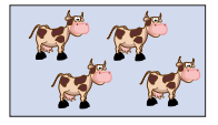 Math 1st grade counting process sample question