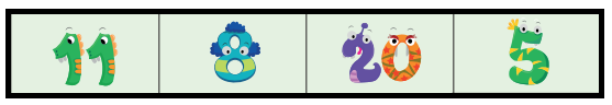 Math 1st grade number recognition