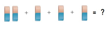 Math 1st grade addition sample question