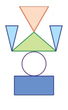 Math 1st grade geometric shapes sample question