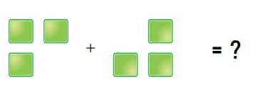 Math 1st grade addition sample question