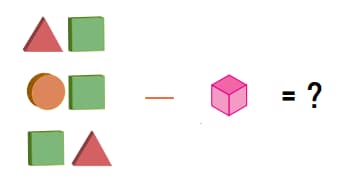 Math 1st grade subtraction sample question
