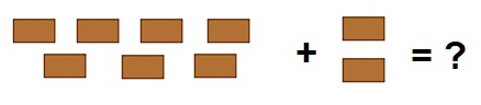 Math 1st grade addition sample question