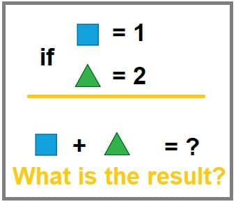 Math 1st grade addition sample question