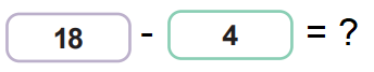 Math 2nd grade subtraction sample question