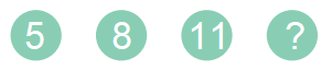 Math 2nd grade number counting sample question