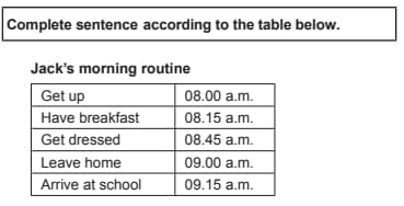 Math 2nd grade reasoning sample question