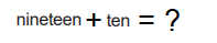 Math 2nd grade addition sample question