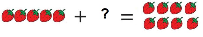 Math 2nd grade counting and adding objects sample question