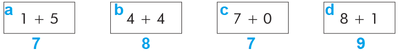 Math 2nd grade addition sample question