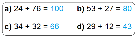 Math 2nd grade addition sample question