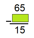 Math 2nd grade subtraction sample question