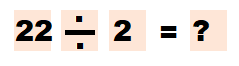 Math 2nd grade division sample question