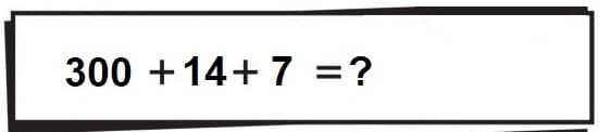 Math 2nd grade addition sample question