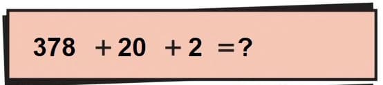 Math 2nd grade addition sample question