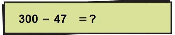 Math 2nd grade subtraction sample question