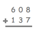 Math 2nd grade addition sample question