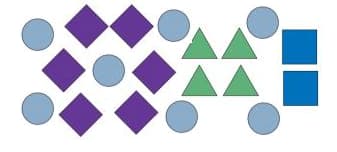 Math 2nd grade geometric shapes sample question