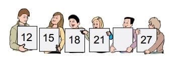 Math for Grade 2 - missing number sample question
