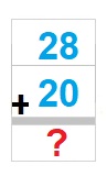Math 2nd grade addition sample question