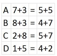 Math 2nd grade addition sample question
