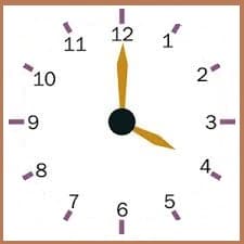 Math 2nd grade telling time - understanding time sample question