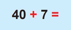 Math 3rd grade addition sample question