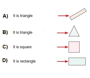 Math 3rd grade geometric shapes sample question