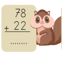 Math 3rd grade recognizing and adding numbers sample question