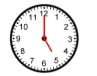Math 3rd grade telling time - understanding time sample question