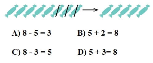 Math 3rd grade subtraction sample question