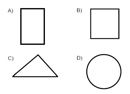 Math 3rd grade geometric shapes sample question