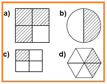 Math 4th grade fraction sample question